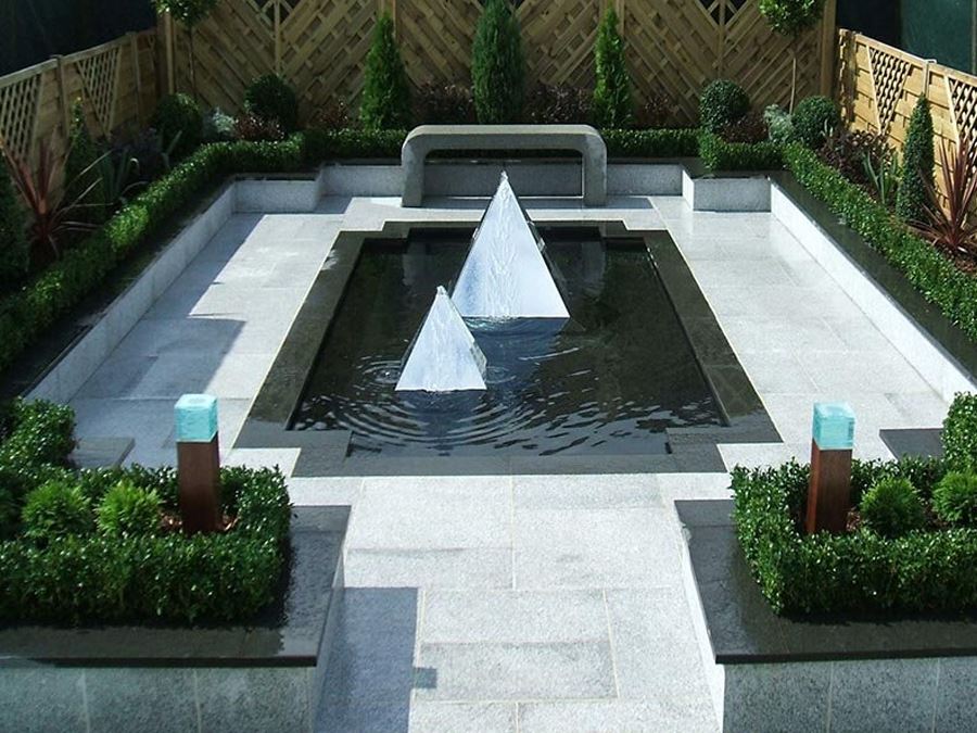 White Sesame Granite Pool Project