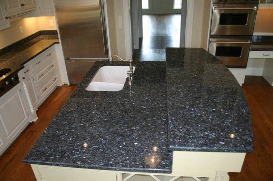 Blue Pearl Granite Kitchen Countertops