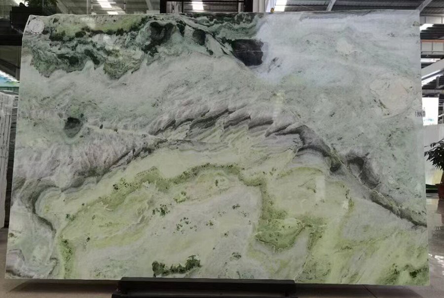 Abbey Green Marble Polished Slab