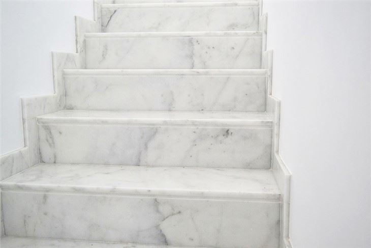 Mugla White Marble Stairs