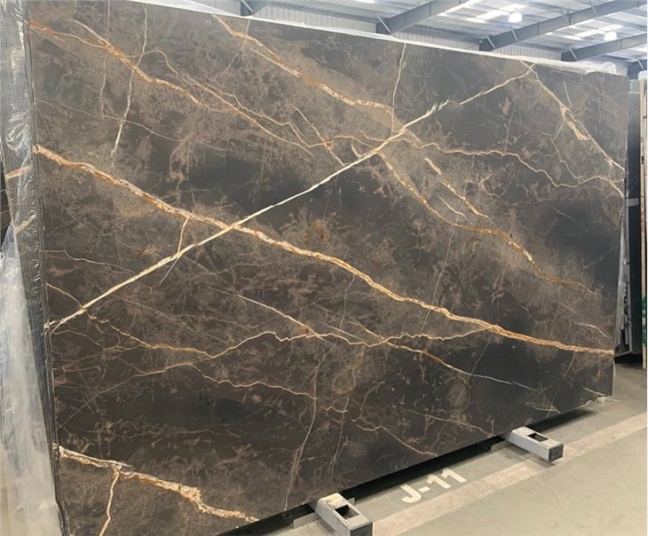 Bronze Fantasy Marble Slab 1