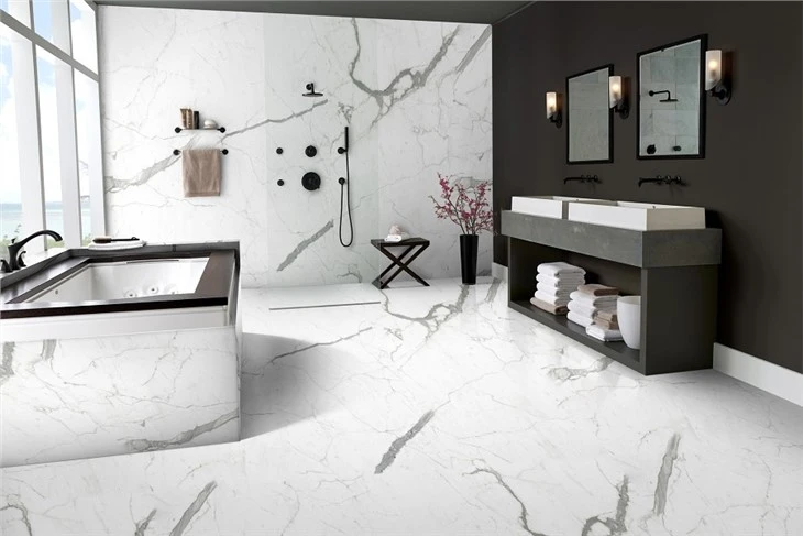 Statuario Altissimo Marble Bathroom
